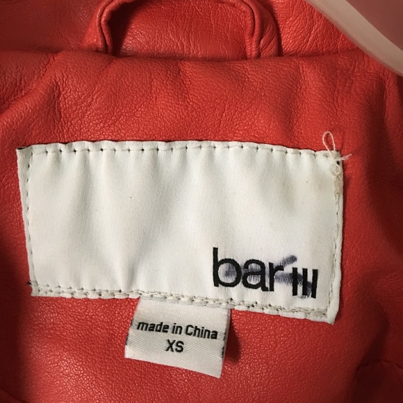 Red Leather Jacket - Picture 2 of 2